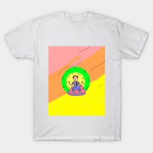 The Meditator, without fish T-Shirt